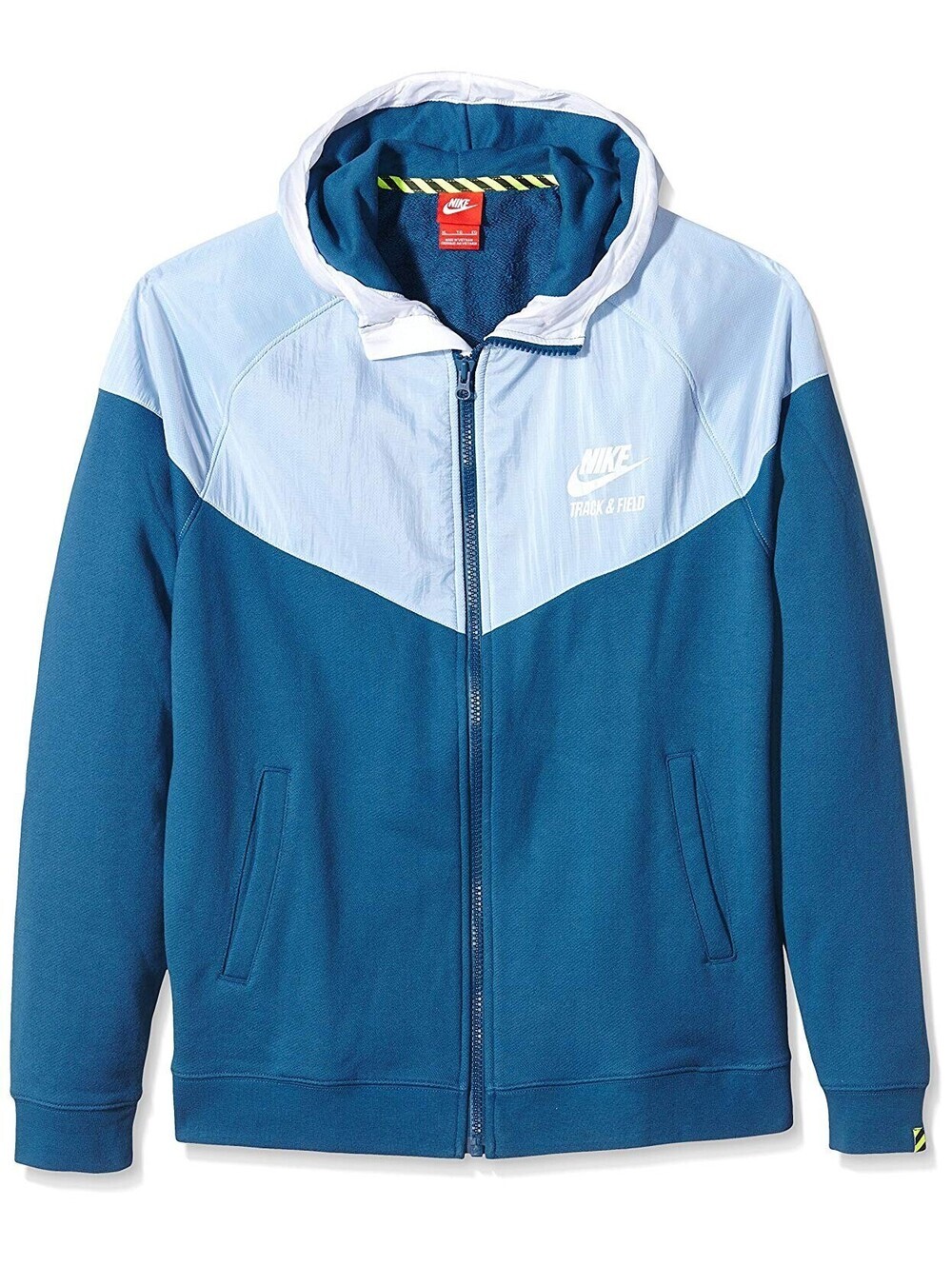 Nike Mens Track And Field Woven Full Zip Hooded Jacket Size L